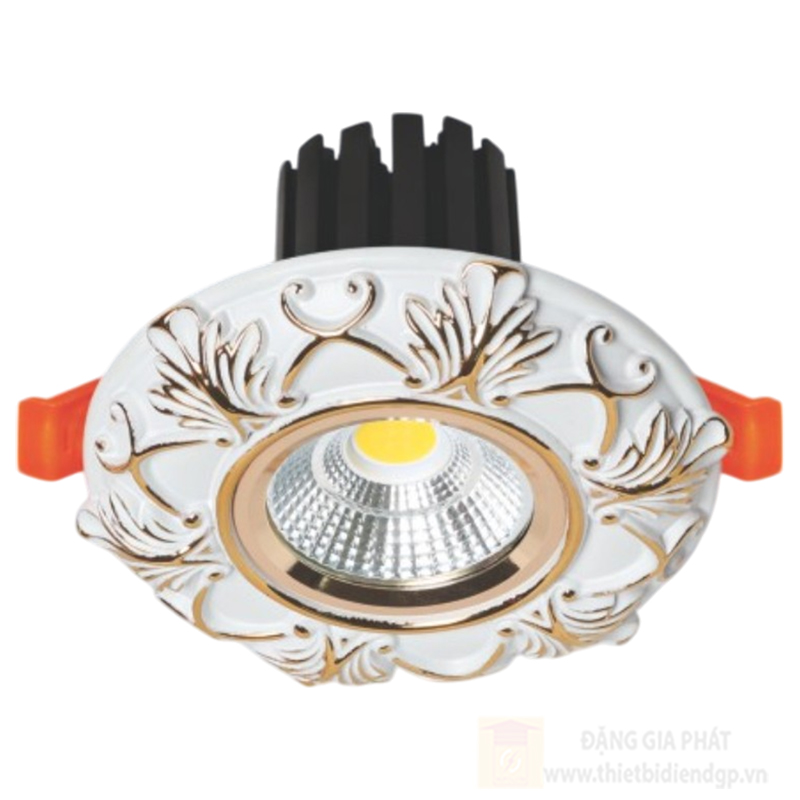 Đèn âm trần đồng Anfaco AFC PULY 02T Led 10W