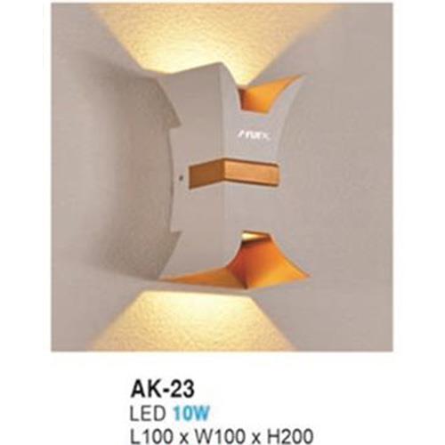 Đèn gắn tường L100*W100*H200 - 10W