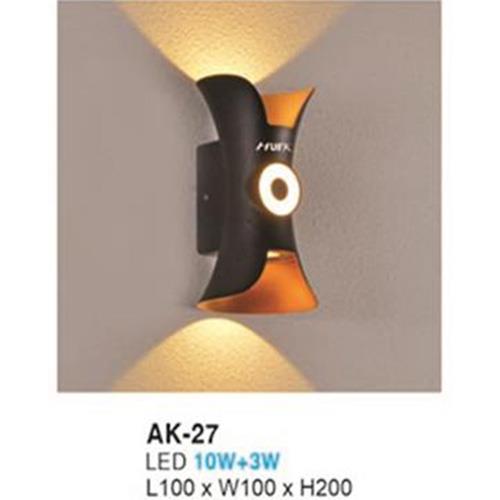 Đèn gắn tường L100*W100*H200 - 10W+3W
