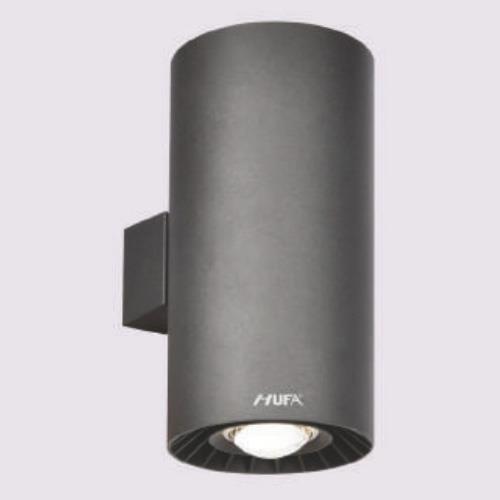 Đèn gắn tường Hufa Ø95 x H190 ánh sáng vàng 10W x 2W