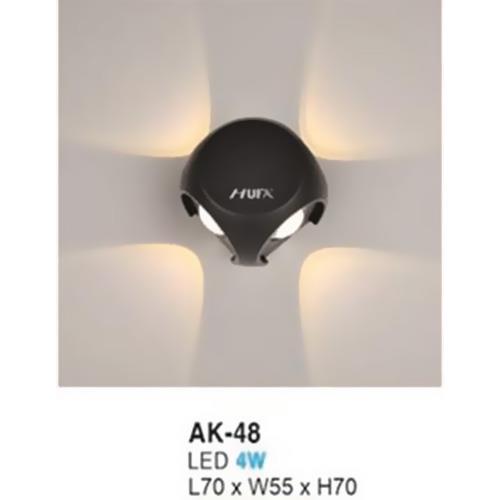 Đèn gắn tường L70*W55*H70 - 4W