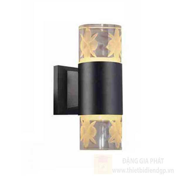 Đèn led vách hành lang Hufa - IP54 Ø65*W120*H200-12W, 3 chế độ ánh sáng, vỏ màu Đen