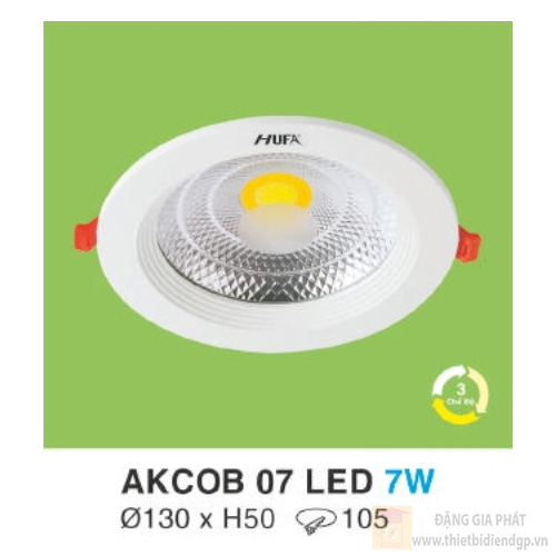 Đèn Led âm trần downlight chiếu điểm 7W
