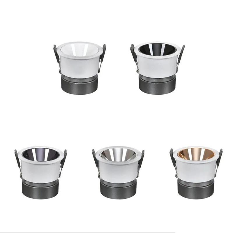 Đèn LED âm trần chỉnh hướng ENA-DCH + choá màu