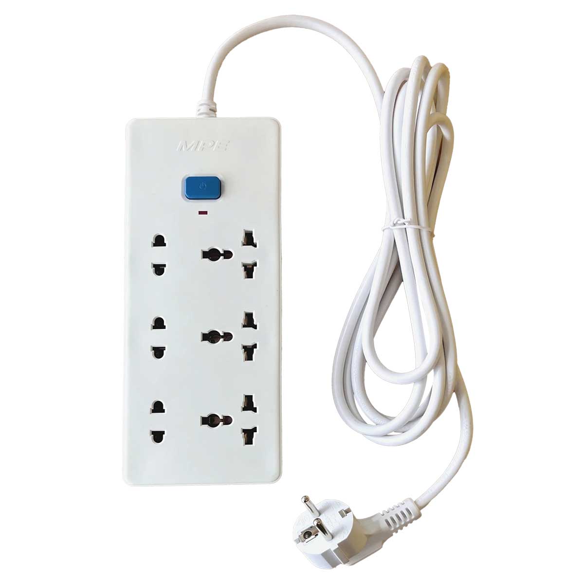 Ổ cắm di động MPE 3 ổ cắm đa năng 3 ổ cắm 2 chấu AM6S