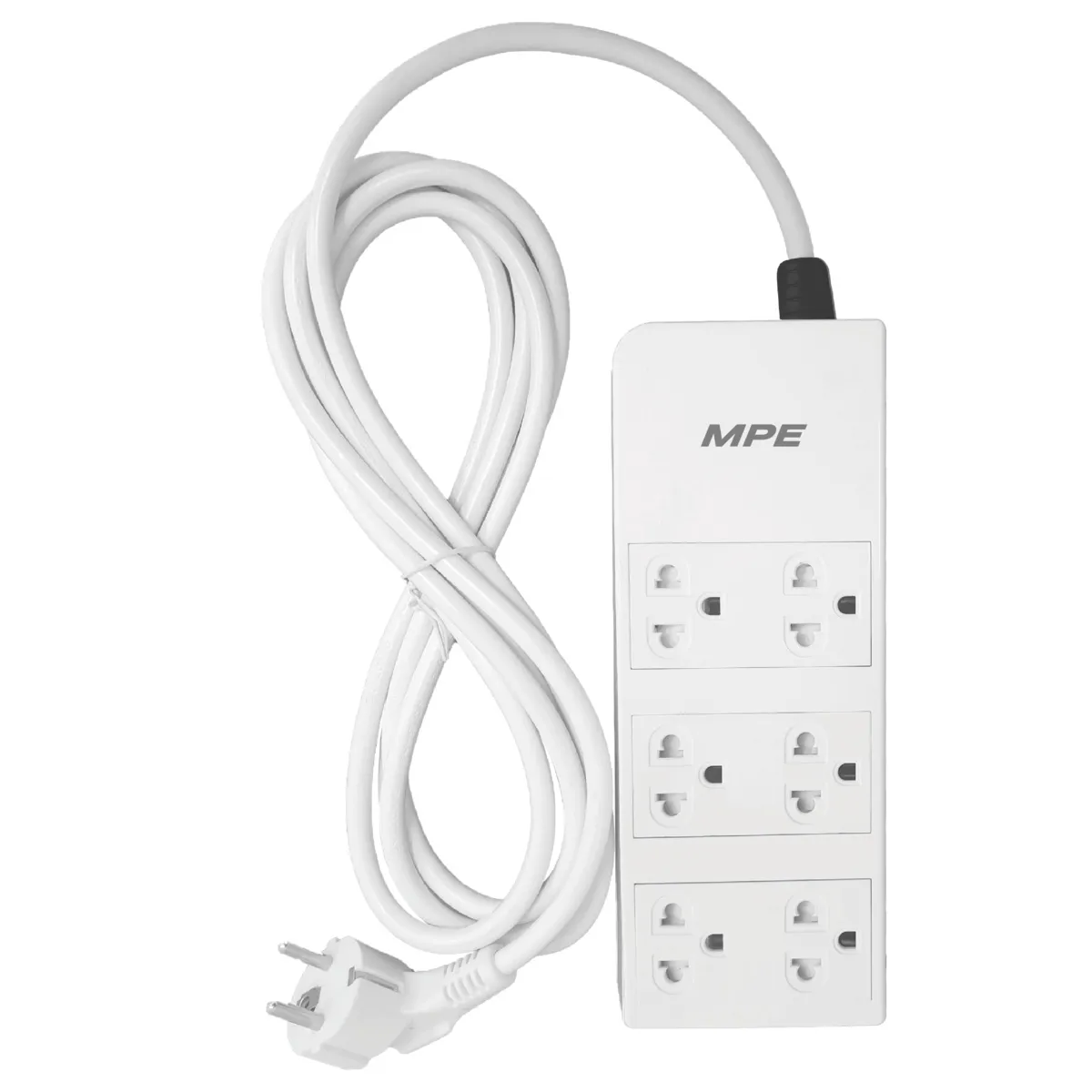 Ổ cắm di động MPE AM6S1 6 lỗ cắm ba chấu dài 3m