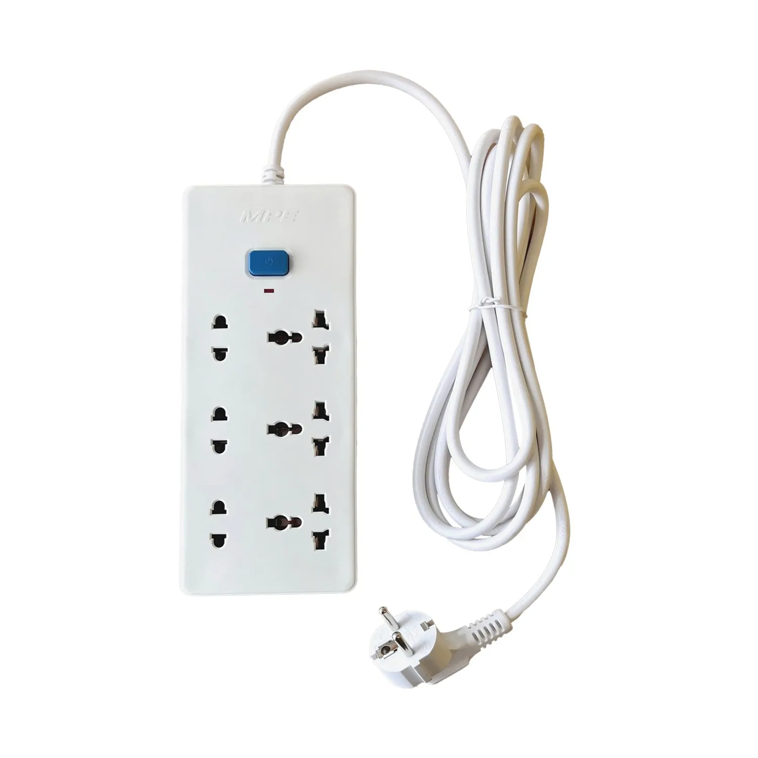 Ổ cắm di động MPE AM6S 3 lỗ cắm đa năng 3 lỗ cắm 2 chấu dài 3m