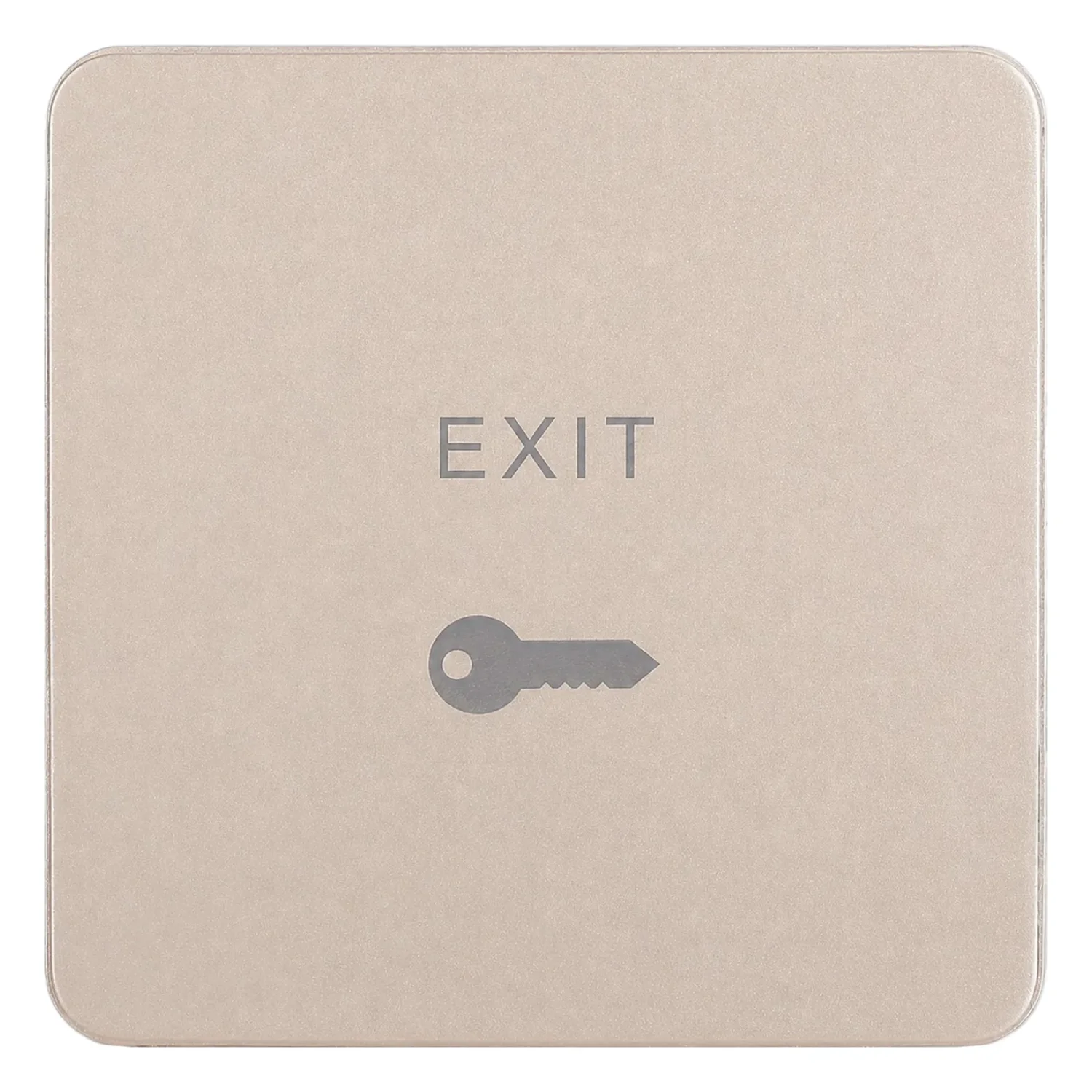 Công tắc Exit, nút bấm lớn màu gold