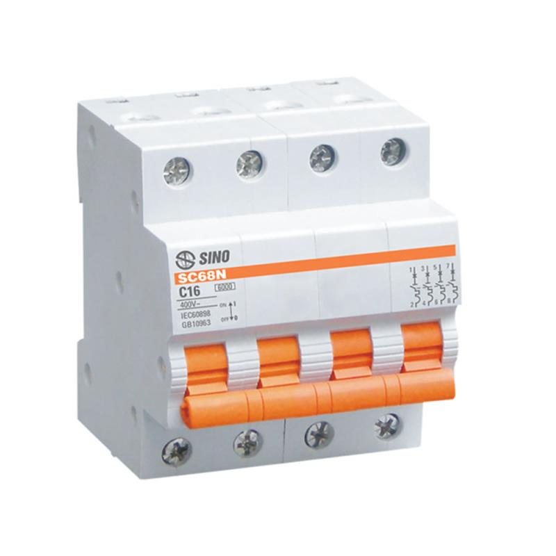 MCB 4P 4.5kA