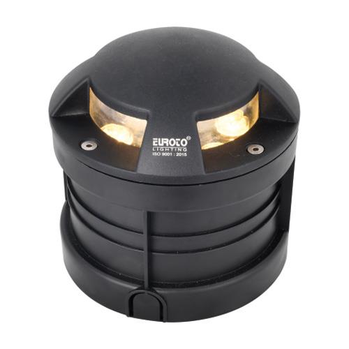 Đèn âm sàn chiếu sáng 4 Mặt 9W Ø150*H140, AC:85->265V