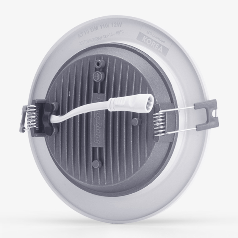 Đèn Led downlight âm trần Rạng Đông đổi màu viền Bạc AT10 ĐM