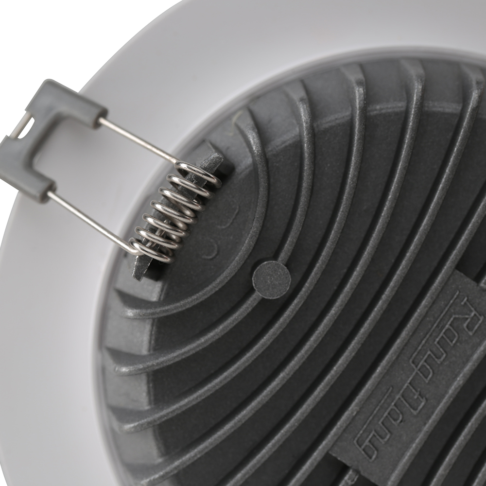 Đèn LED Âm trần Downlight Viền Vàng