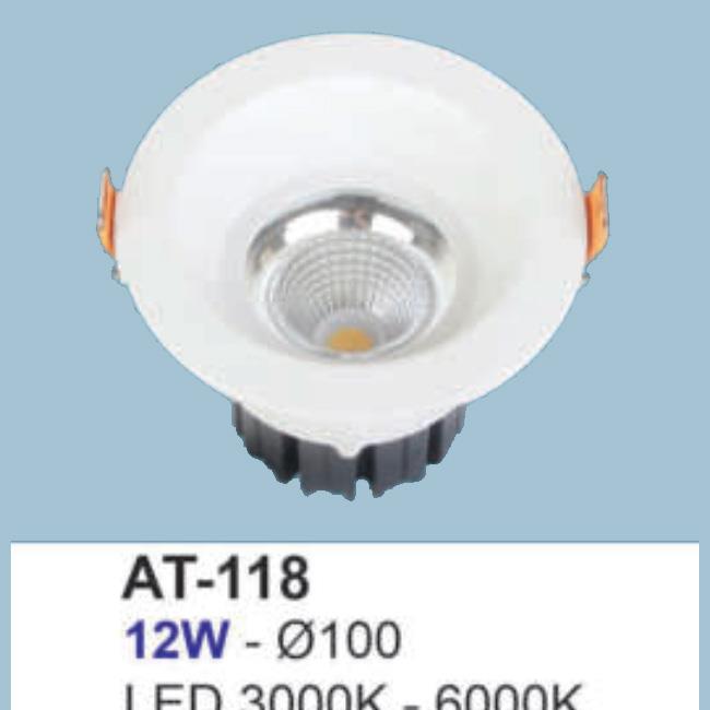 Đèn âm trần chiếu điểm Andora Ø100 - AT-118 -12W