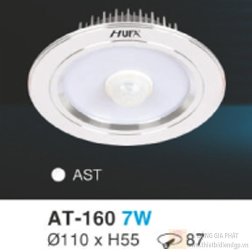 Đèn âm trần cảm biến Ø110 x H55-LED 7W