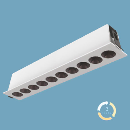 Đèn Led Downlight 3 chế độ Ø285 x 46 x H52 AT-188 LED 20W