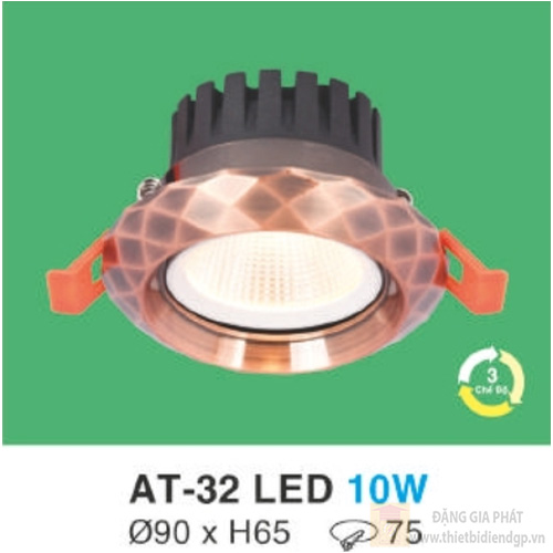 Đèn Downlight âm trần Ø90 x H65 AT-32 LED