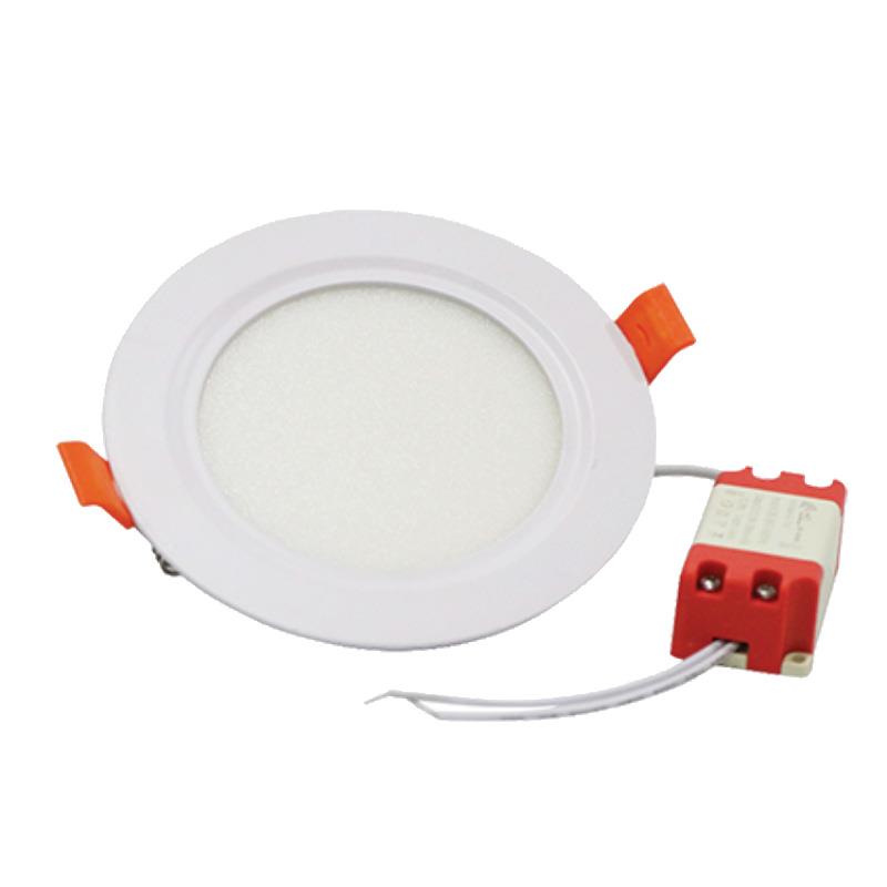 Đèn âm trần mỏng mặt lõm 3 màu 6W
