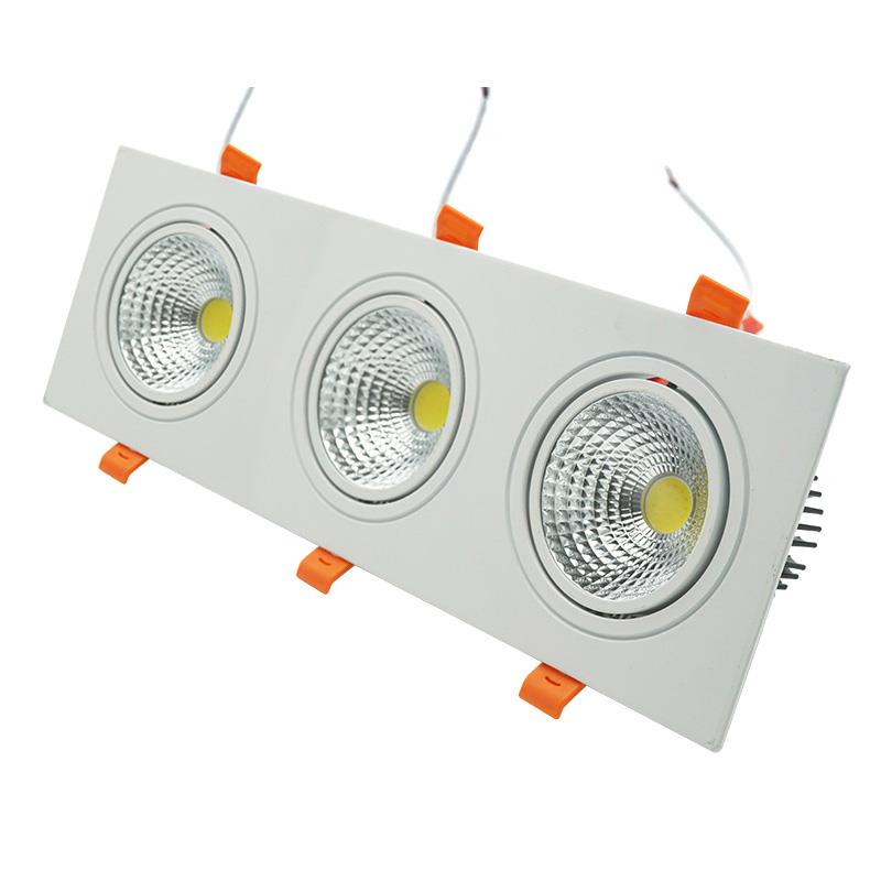 Đèn âm trần vuông COB 30W