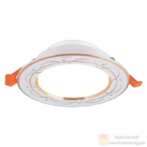 Đèn led downlight hợp kim nhôm cao cấp Ø120*H40-7W, 3 chế độ ánh sáng, khoét lỗ Ø90