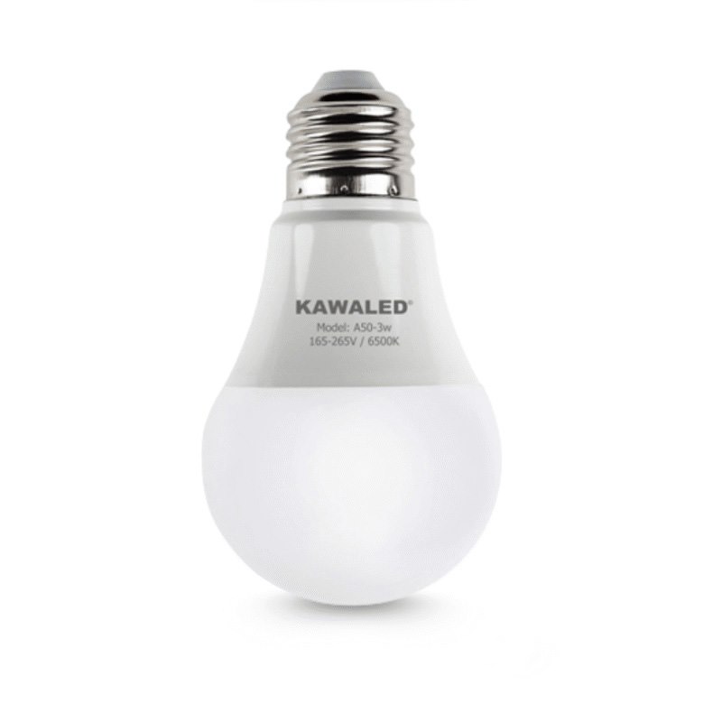 Bóng đèn led bulb KawaLed A60-9W thân nhựa