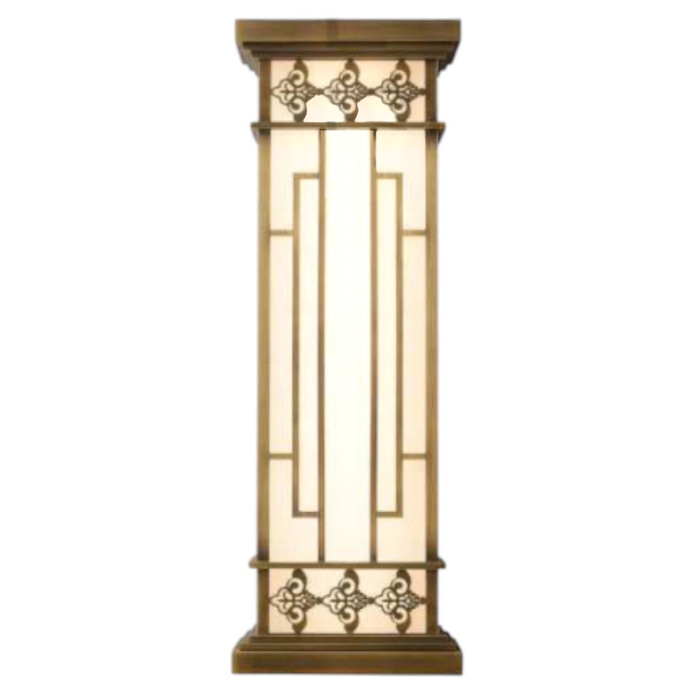 Đèn tường nến đồng - đá Tây Ban Nha euroto L150*W70*H600 - Led 15W - 3000K