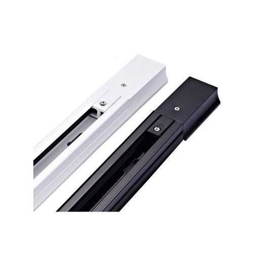 Thanh ray gắn đèn chiếu điểm 220-230V 6A/1m - Màu trắng