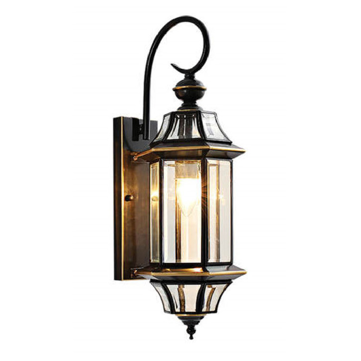 Đèn tường đồng cổ điển Andora VĐ-B0641S/BK L180 x H500 - E27 x 1