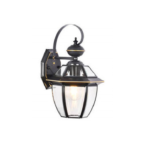 Đèn tường đồng cổ điển Andora vỏ đen VĐ-B0600S L180 x H380 - E27 x 1