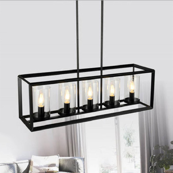 Đèn thả trang trí Andora L700*W200*H250+600 E14*5
