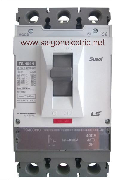MCCB 3P 200A 50KA loại chỉnh dòng (0.8~1) x In max