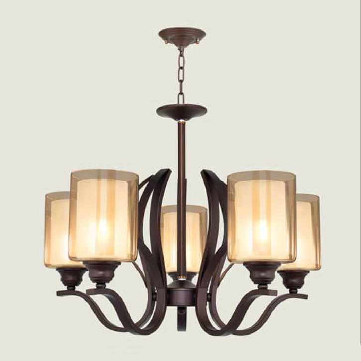 Đèn chùm thủy tinh Andora Ø560 x H445 + 500 E27 x 5