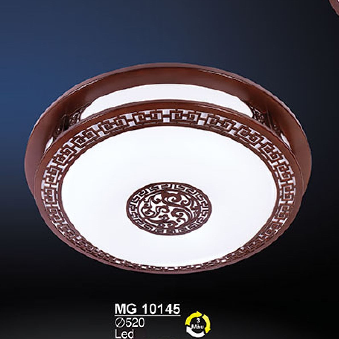 Đèn mâm gỗ Sano MG 10144 Ø800