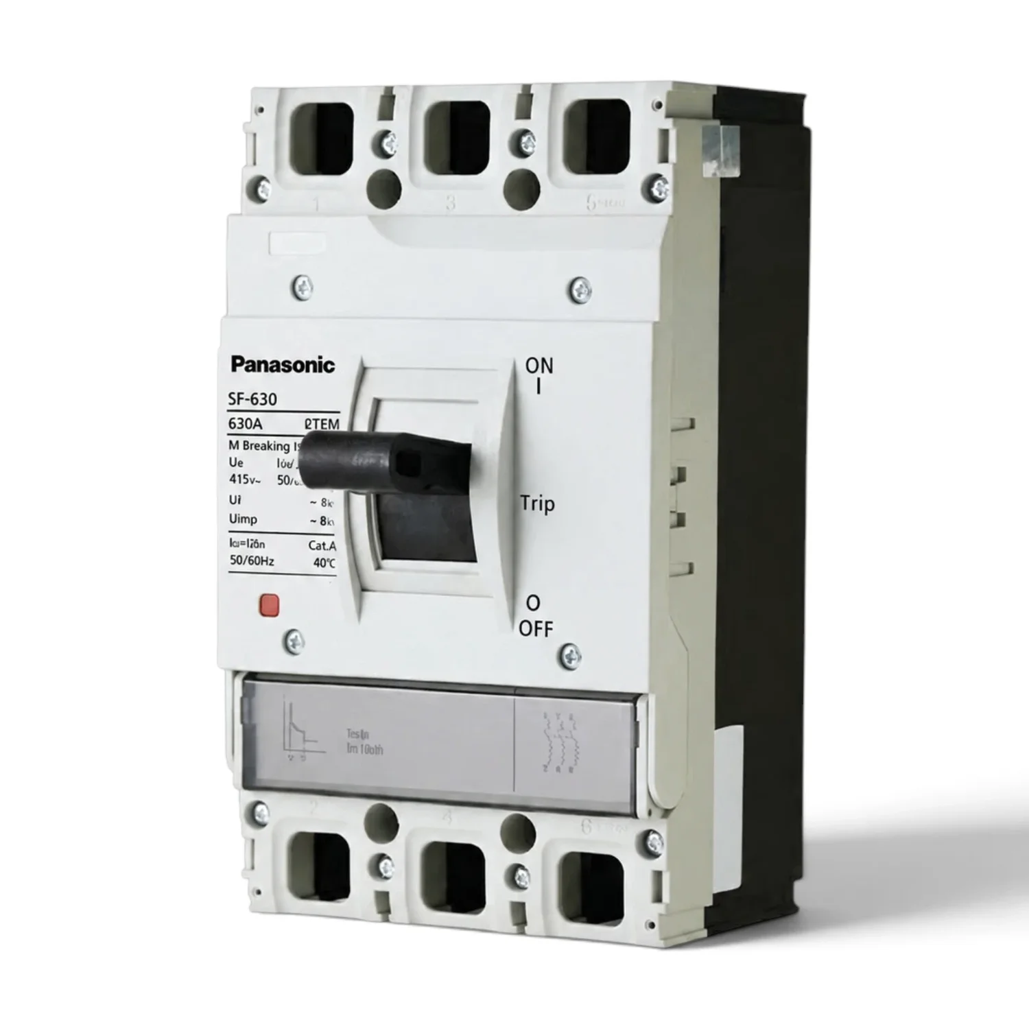 MCCB Panasonic BBSF...CMCV 3P-3E 630AF 50kA