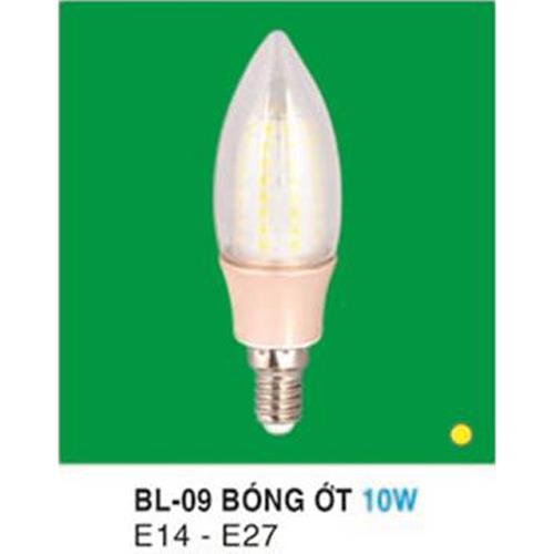 Bóng ớt thủy tinh 10W - E14-E27