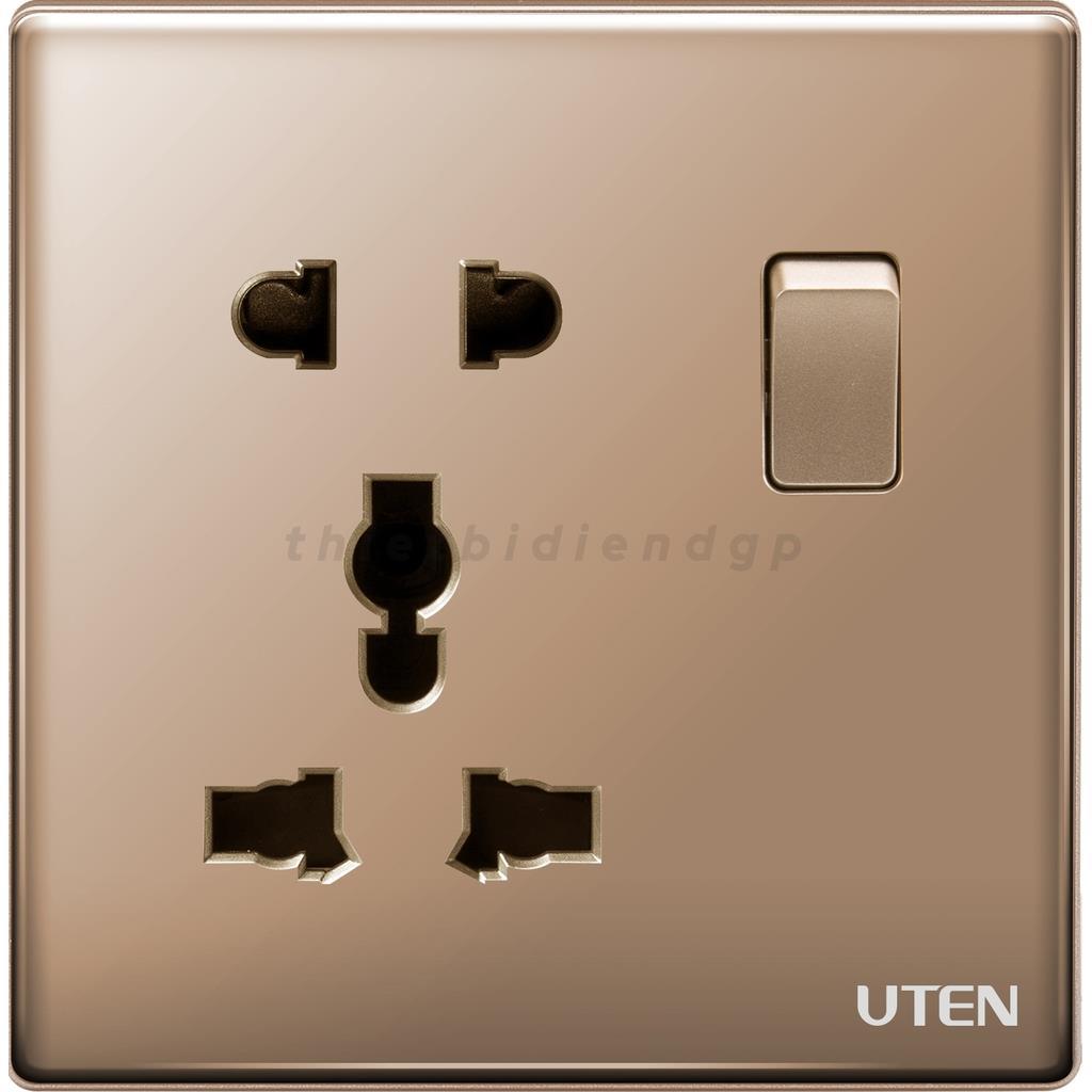 Bộ Công Tắc 2 Chiều + Ổ cắm 3 chấu + Ổ cắm 2 chấu Z9