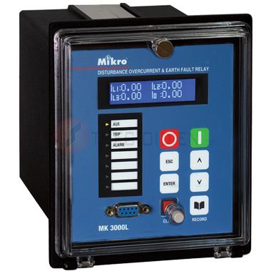 Rơle Số Đa Chức Năng Kết Hợp Quá Dòng Và Chạm Đất Mikro MK3000L-240AD