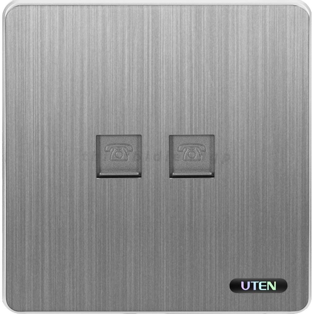Bộ ổ cắm đôi điện thoại S300 UTEN