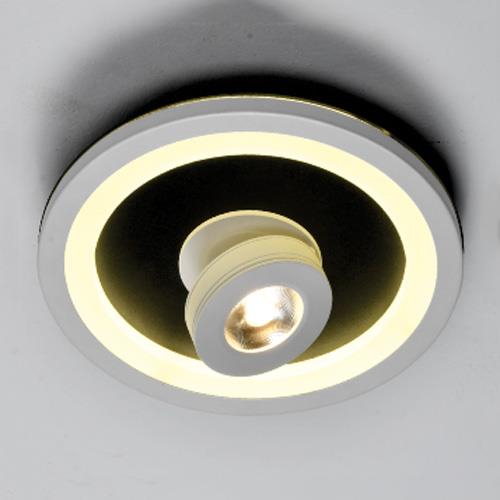 Đèn ốp trần trang trí Ø240*H55, 18W+5W