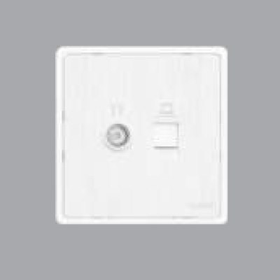 Ổ căm Tivi + điện thoại MPE S7TV/TEL-W