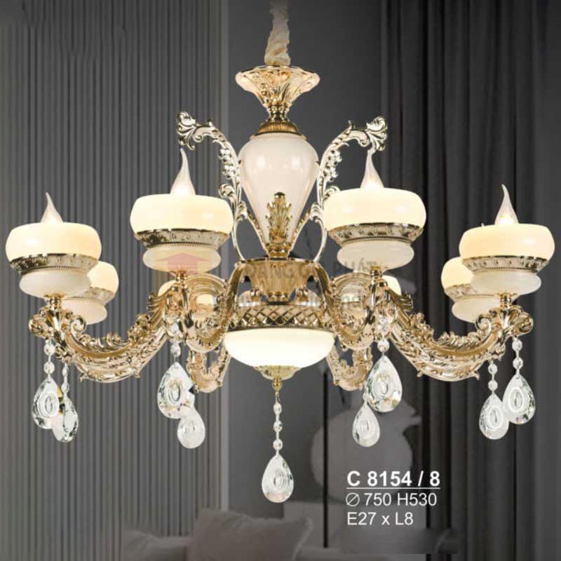 Đèn chùm trang trí Sano - E27*L8 - Ø750*H530
