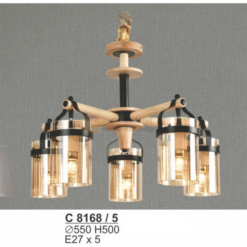 Đèn chùm trang trí - E27*5 - Ø550*H500