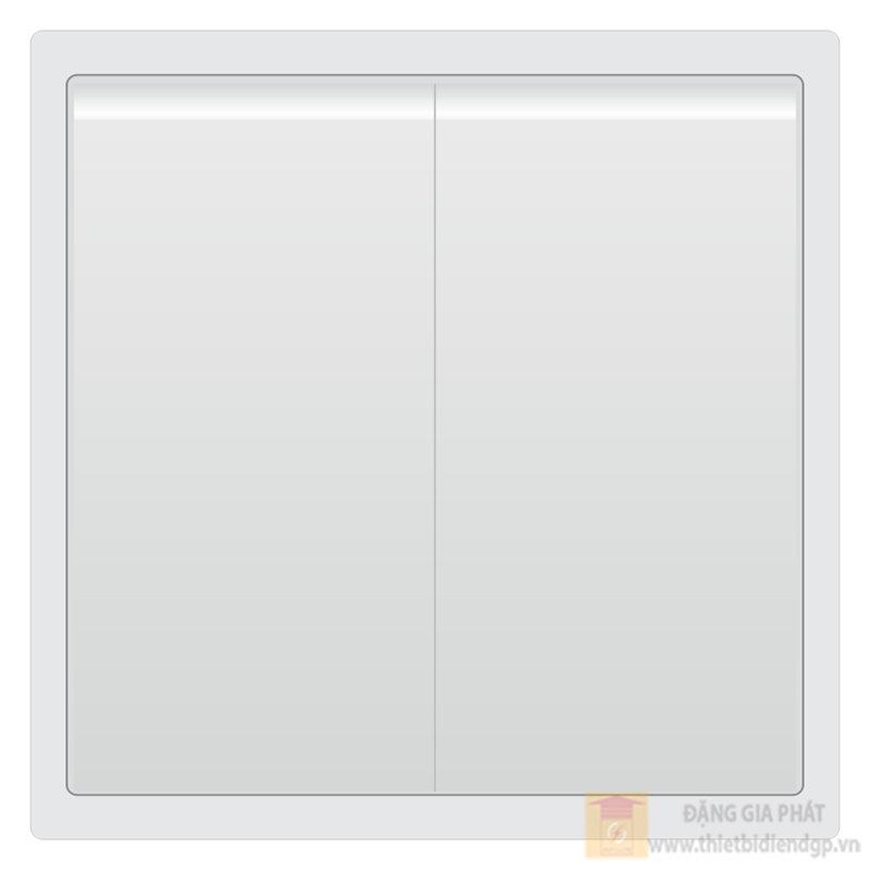 Bộ công tắc 2 nút nhấn 1 chiều Duhal cổ điển S1 series