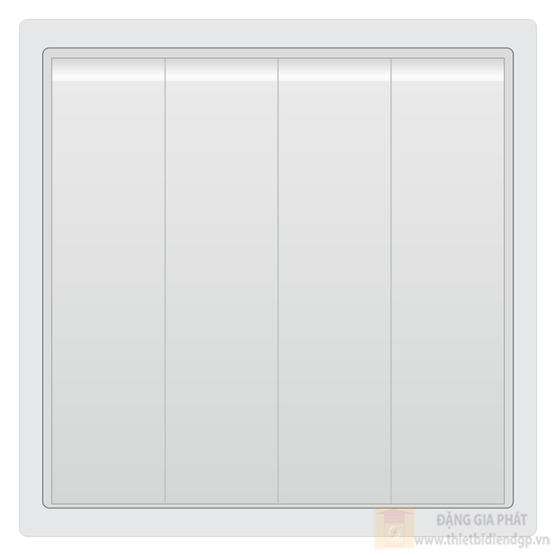 Bộ công tắc 4 nút nhấn 2 chiều Duhal cổ điển S1 series