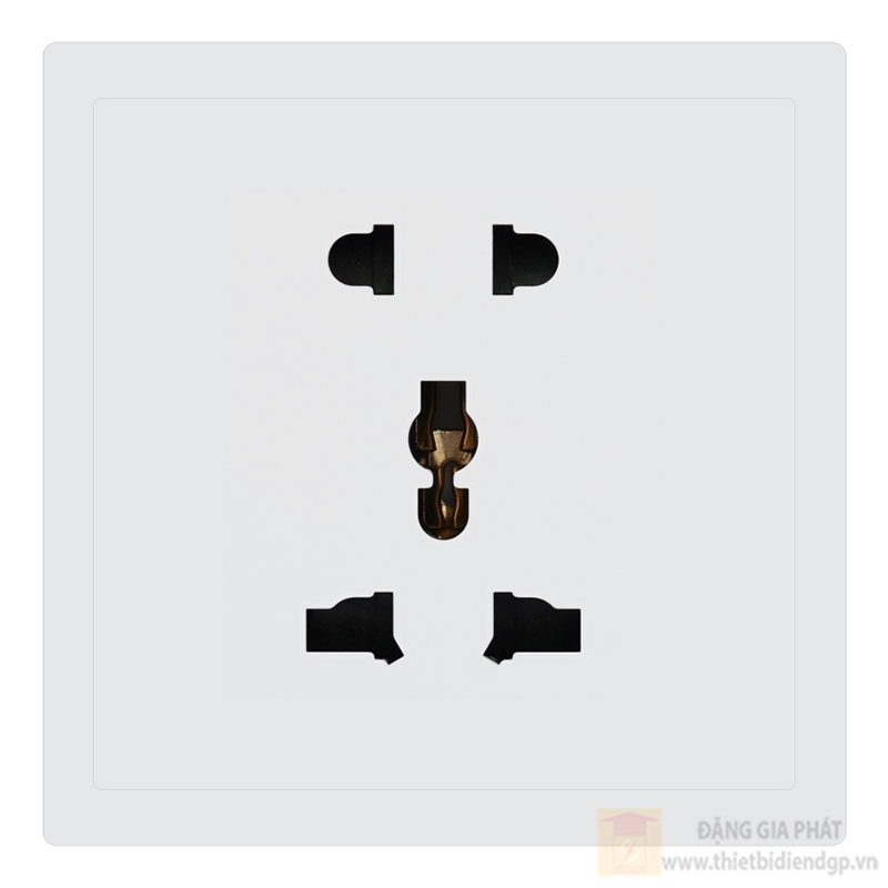 Bộ ổ cắm đa năng + ổ cắm 2 chấu Duhal cổ điển S1 series