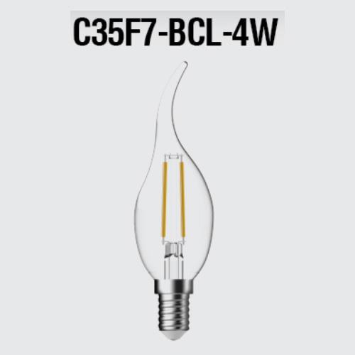 Bóng Led FILAMENT C35F7-BCL-4W 2700K