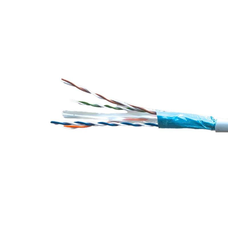Cáp mạng FTP MPE 4 đôi CAT6E-4P giáp bạc chống nhiễu 305m/cuộn