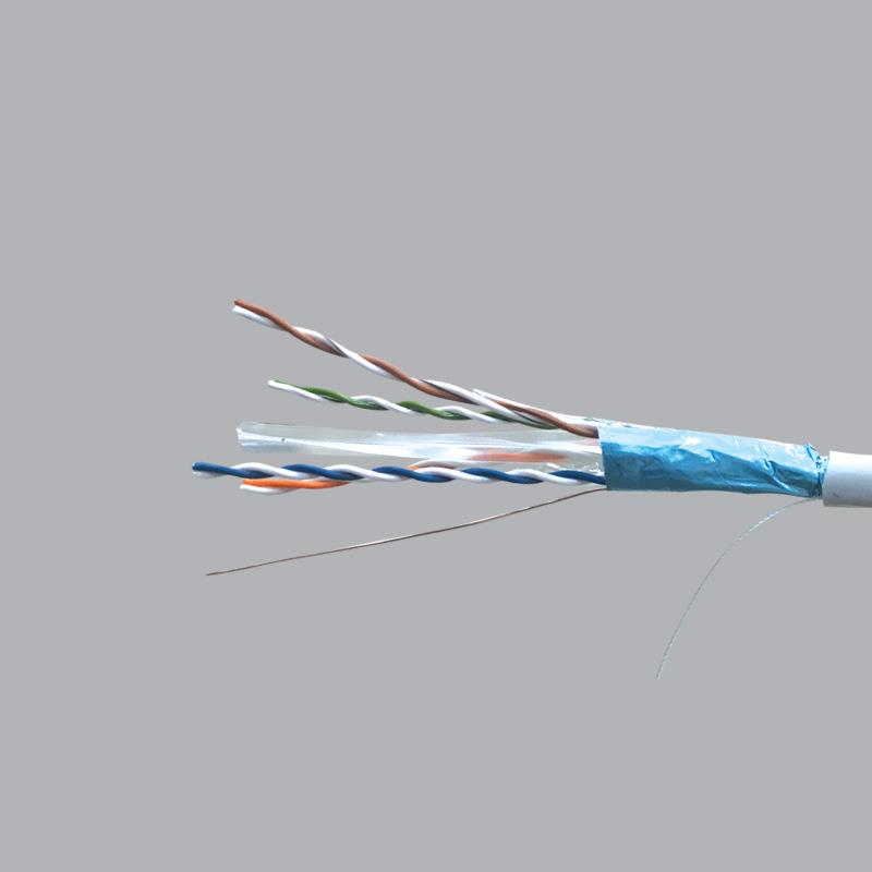 Cáp mạng FTP 4 đôi giáp bạc chống nhiễu, 305m/cuộn