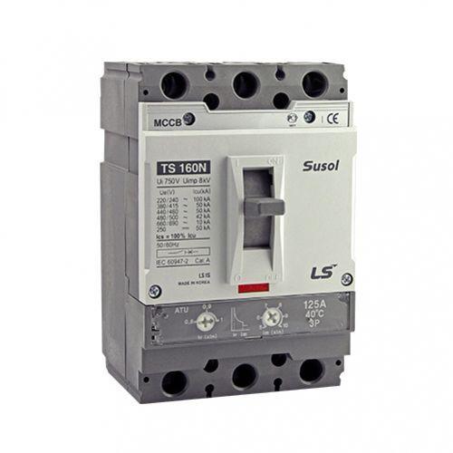 MCCB 3P 300A 65KA FMU: Adjustable thermal, fixed