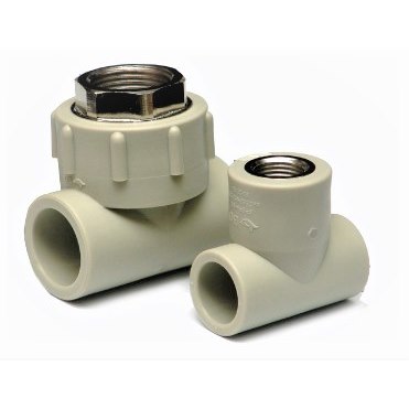 Co chữ T răng trong ống nước nóng PPR Sino