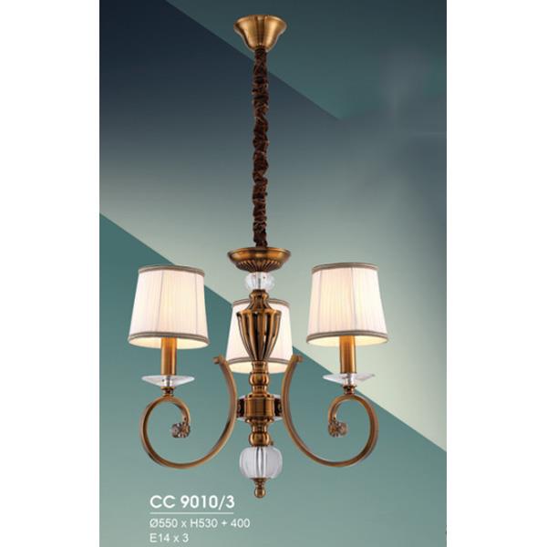 Đèn chùm nến Ø550*H530+400, E14*3